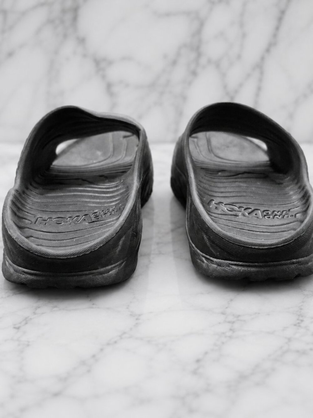 Hoka One One Ora Recovery Slide 3 Men's Black Sandals Size 10 - Picture 6 of 11